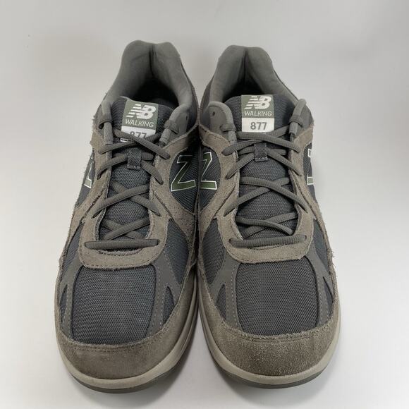 New Balance 877 Walking Shoes Mens Size 10.5 Extra Wide EEEE Gray Suede Lace Up - Picture 9 of 9